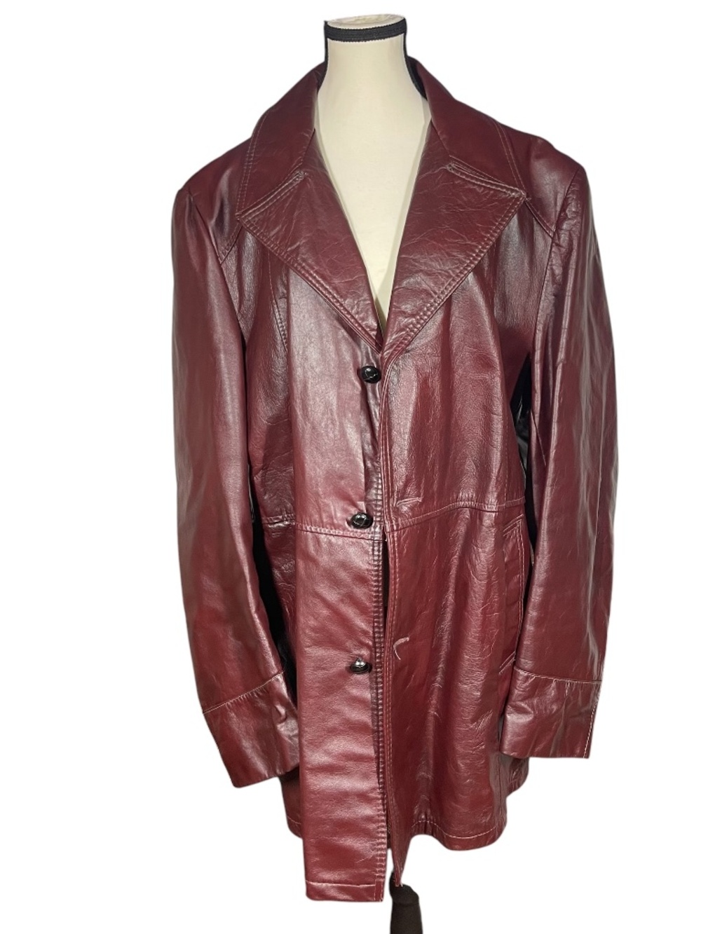 Reed Sportswear Mens Leather Jacket